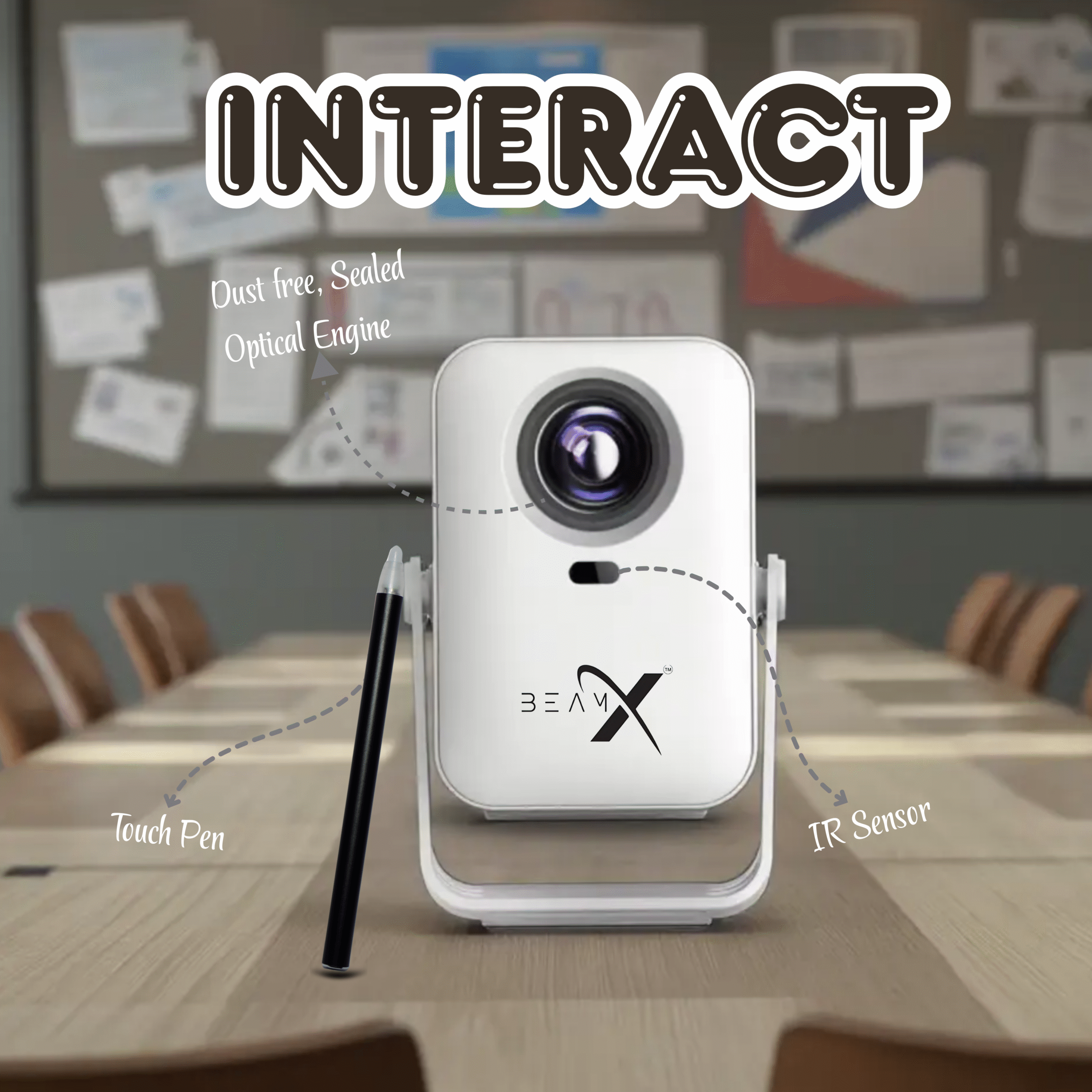 Interact-Touch Pen 4k Projector - Image 7