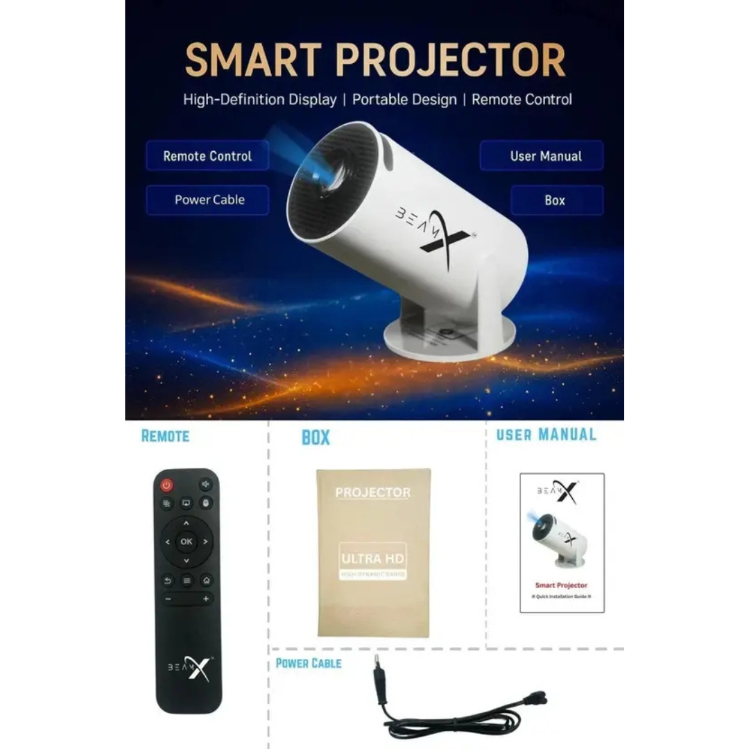 BeamX Vision Pro Projector