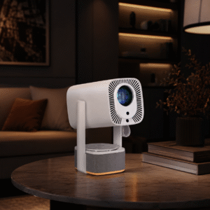 BEAST Android Smart Projector | 1080P Native 4K HDR Support | 15000 Lumens Brightest | Loudest 10W Speaker | Upto 300 inch screen | Ambient Lighting | Dual WiFi | BT5.4 | Free Carry Bag