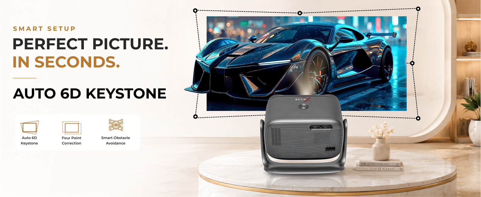 BeamX Shark Ultra smart projector – Picture quality