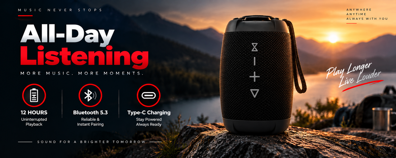 RoarX portable Bluetooth speaker